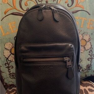 Coach Graham Sling Pack Black Men's Sling Bag